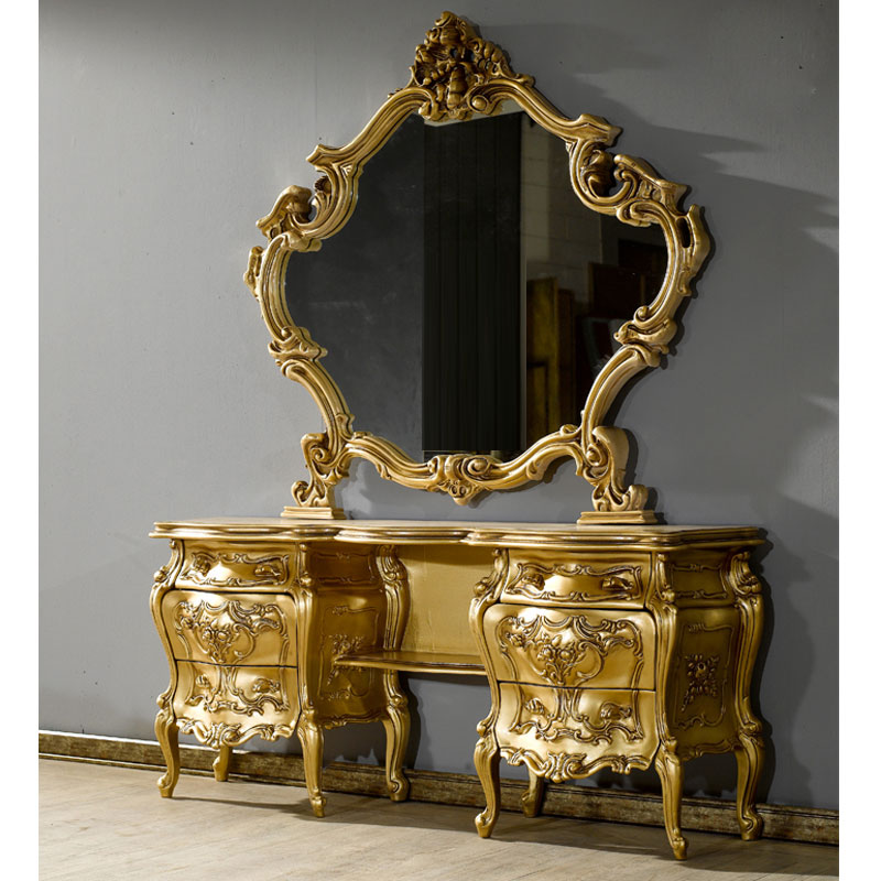 Experience Luxury Living with Gold Furnishings