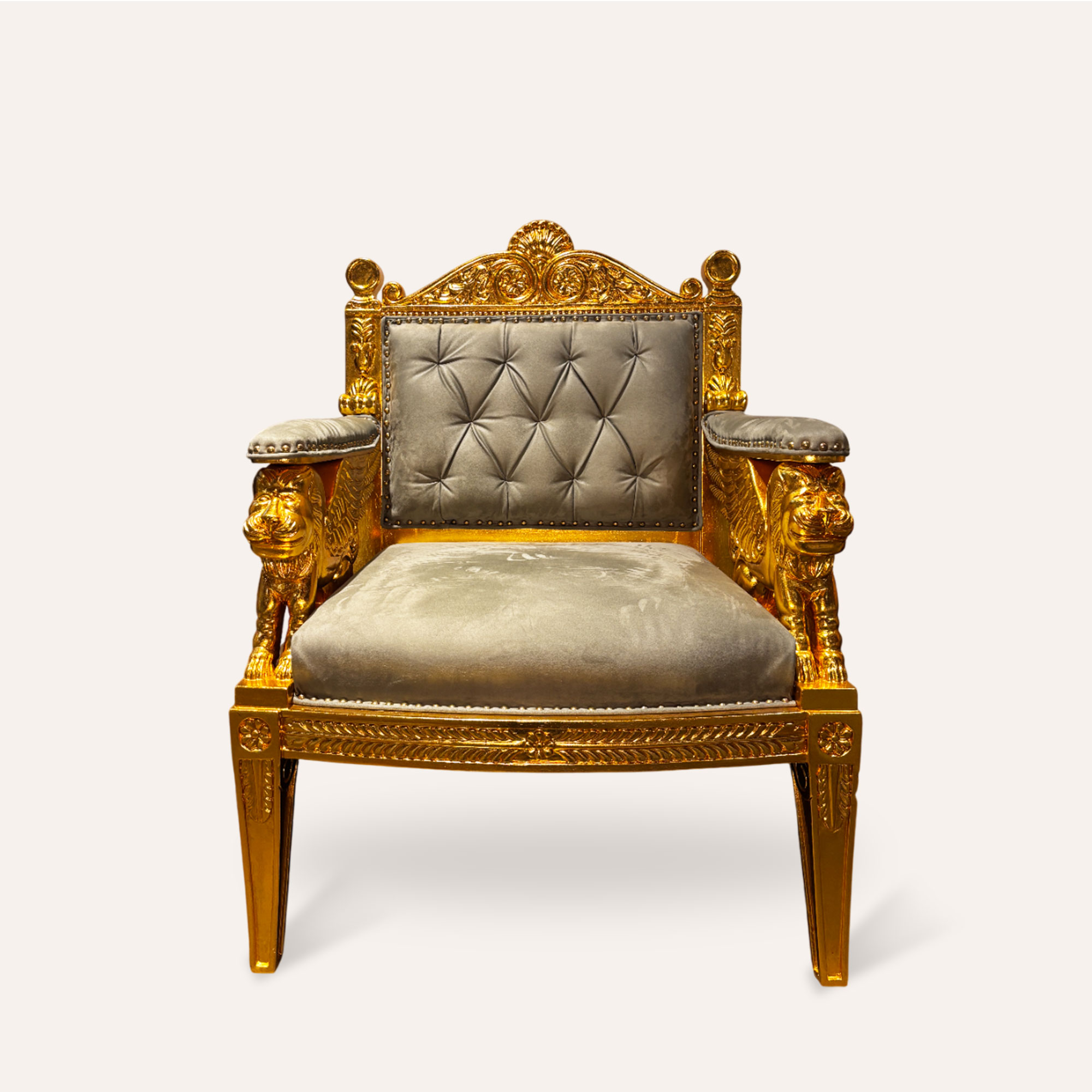 Gold Leafing work, Gold Furniture