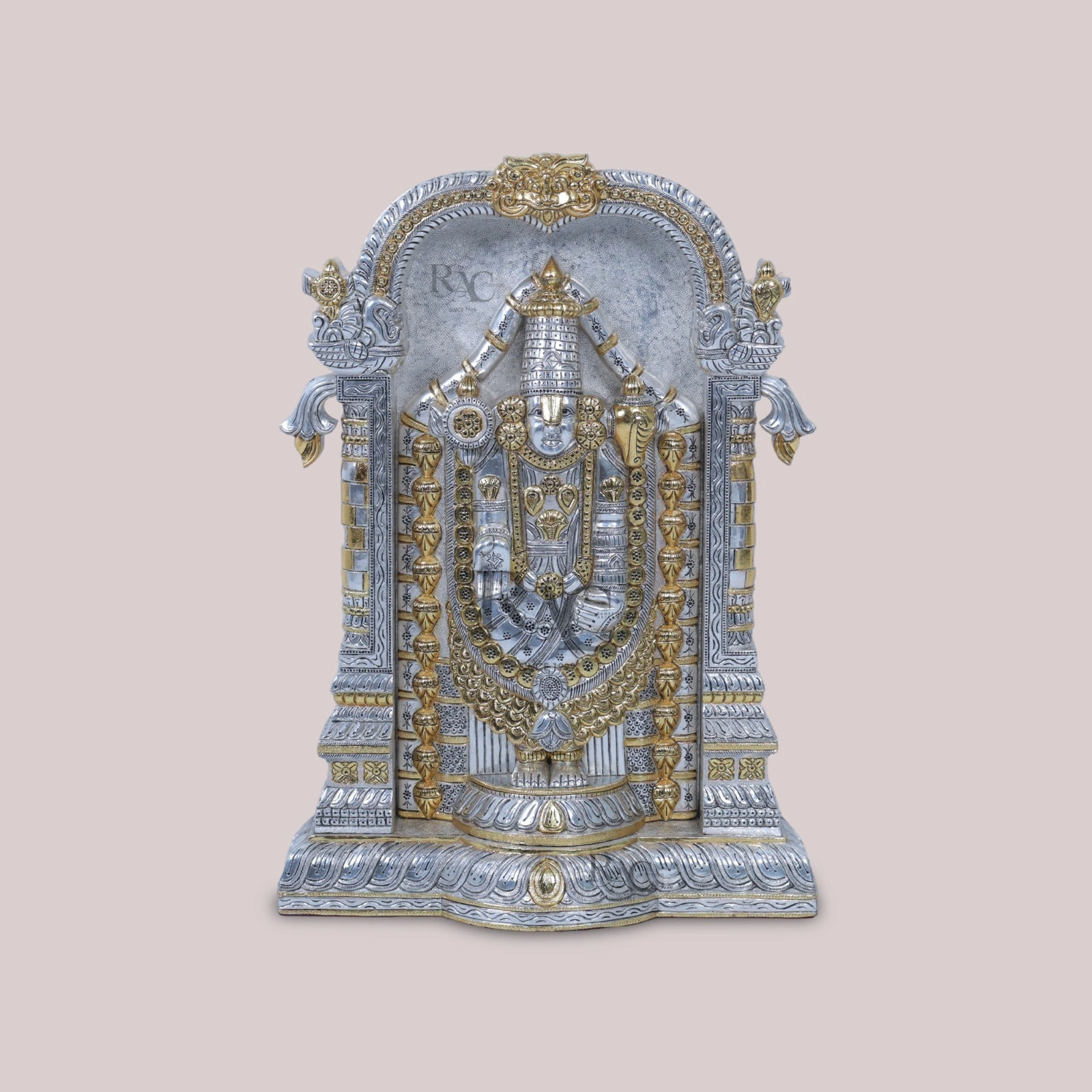 Silver Tirupati Balaji Statue